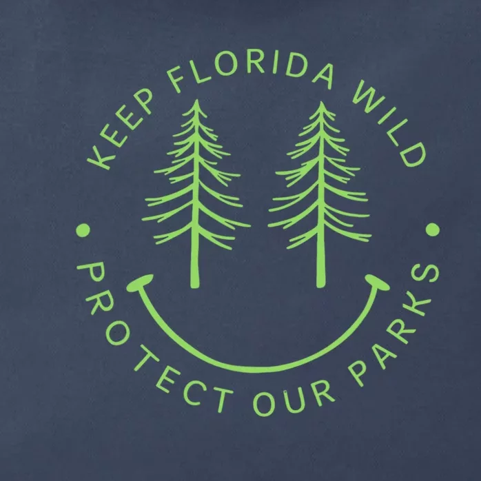 Keep FloridaS Parks Protected Florida Parks Zip Tote Bag