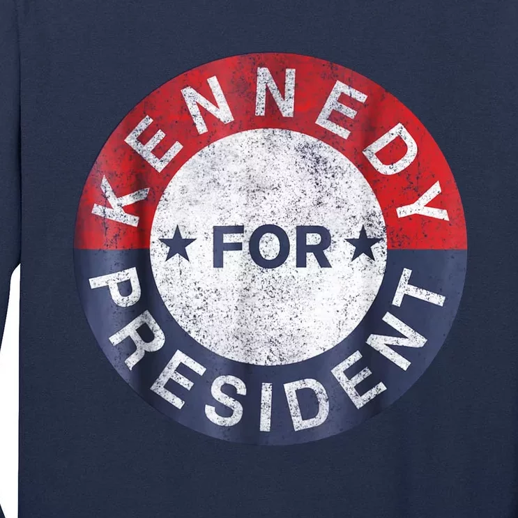 Kennedy For President JFK 1960 Tall Long Sleeve T-Shirt