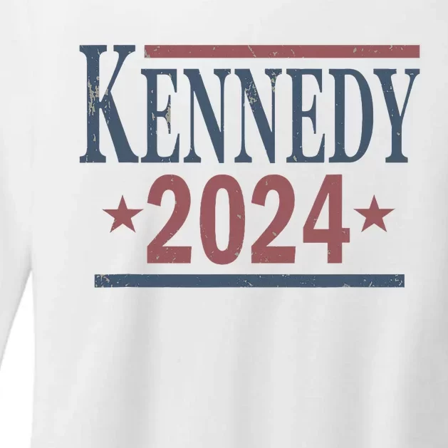 Kennedy For President In 2024 Womens CVC Long Sleeve Shirt