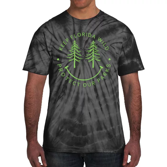 Keep FloridaS Parks Protected Florida Parks Graphic Tie-Dye T-Shirt