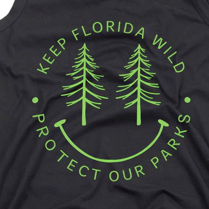 Keep FloridaS Parks Protected Florida Parks Graphic Tank Top