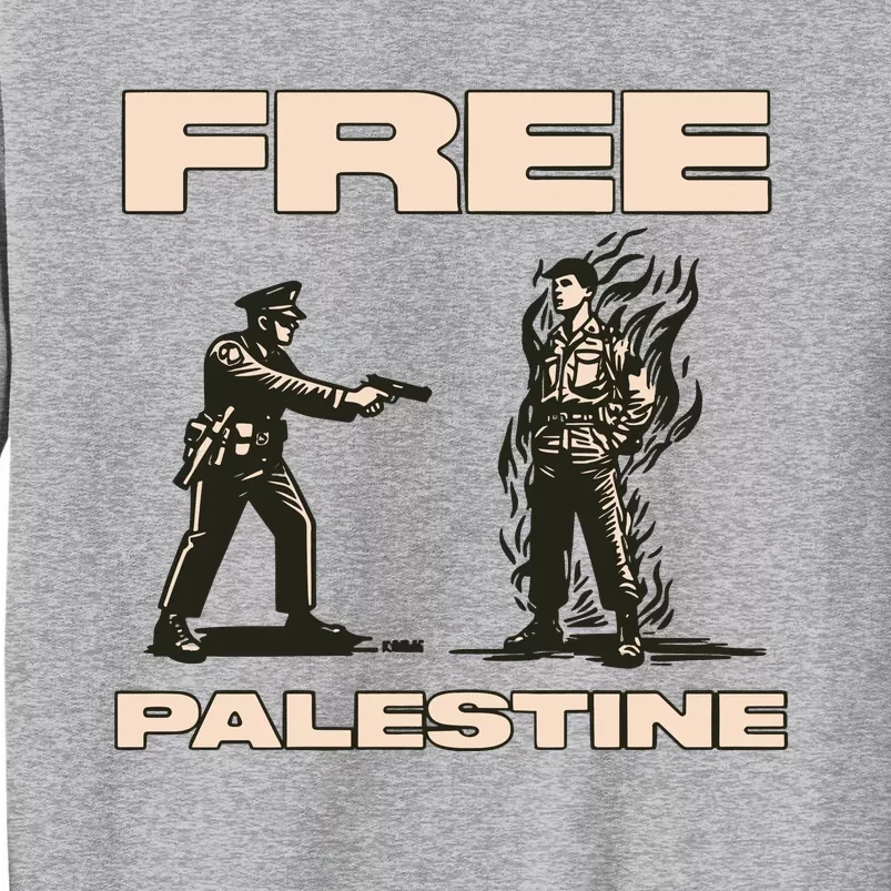 Krime Free Palestine Tall Sweatshirt