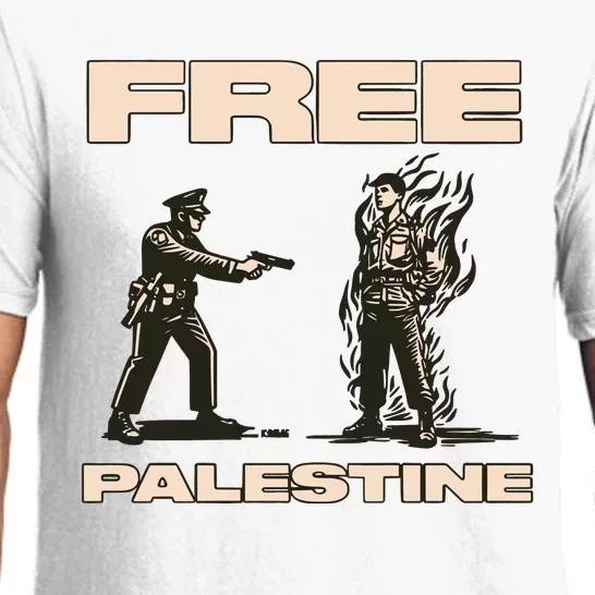 Krime Free Palestine Pajama Set