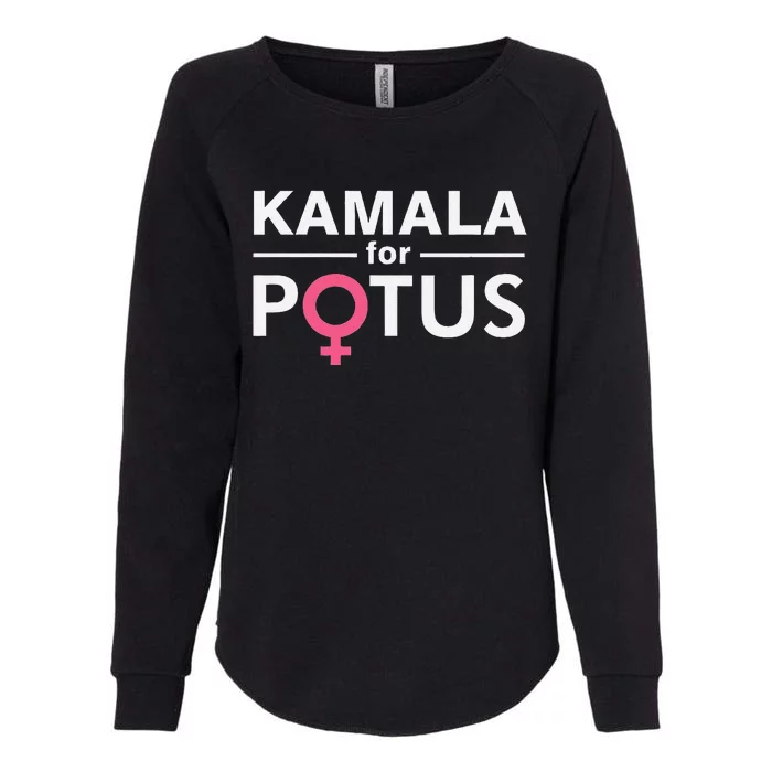 Kamala For Potus Kamala Harris The First Woman President Womens California Wash Sweatshirt