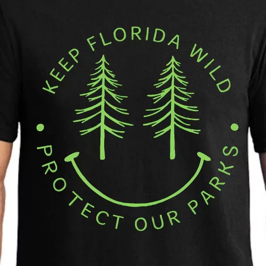 Keep FloridaS Parks Protected Florida Parks Graphic Pajama Set