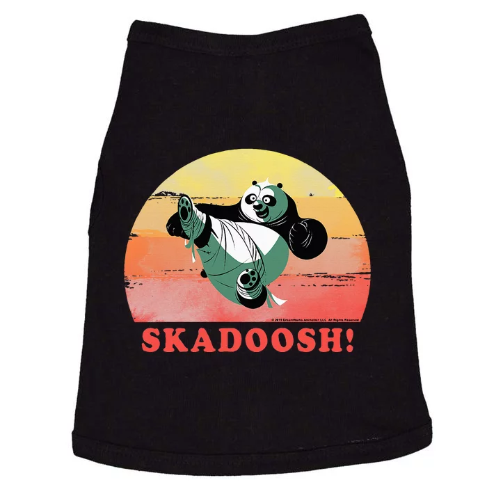 Kung Fu Panda Skadoosh Circle Portrait Doggie Tank