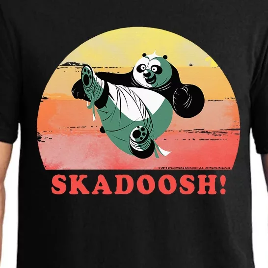 Kung Fu Panda Skadoosh Circle Portrait Pajama Set