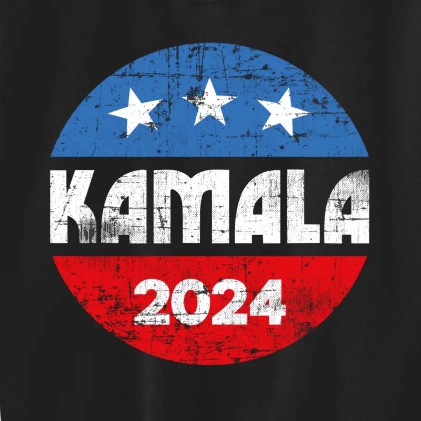 Kamala For President Kamala 2024 Kids Sweatshirt