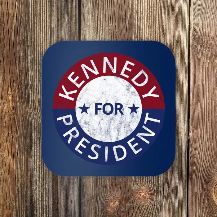 Kennedy For President 2024 Election Vintage Coaster