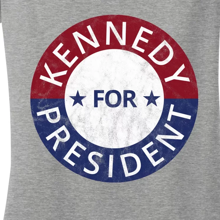 Kennedy For President 2024 Election Vintage Women's V-Neck T-Shirt