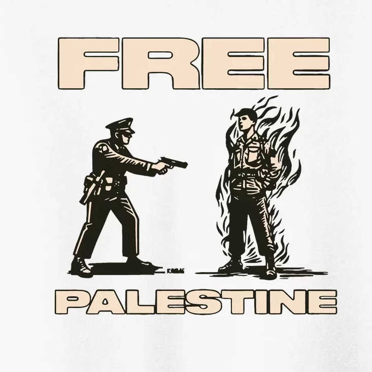 Krime Free Palestine Toddler T-Shirt