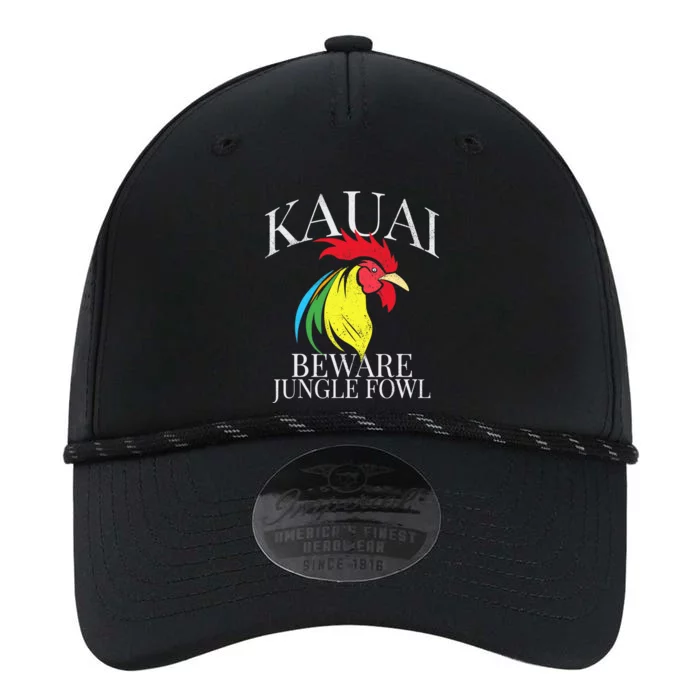 KAUAI FUNNY ROOSTER BEWARE JUNGLE FOWL VINTAGE HAWAII ISLAND Performance The Dyno Cap