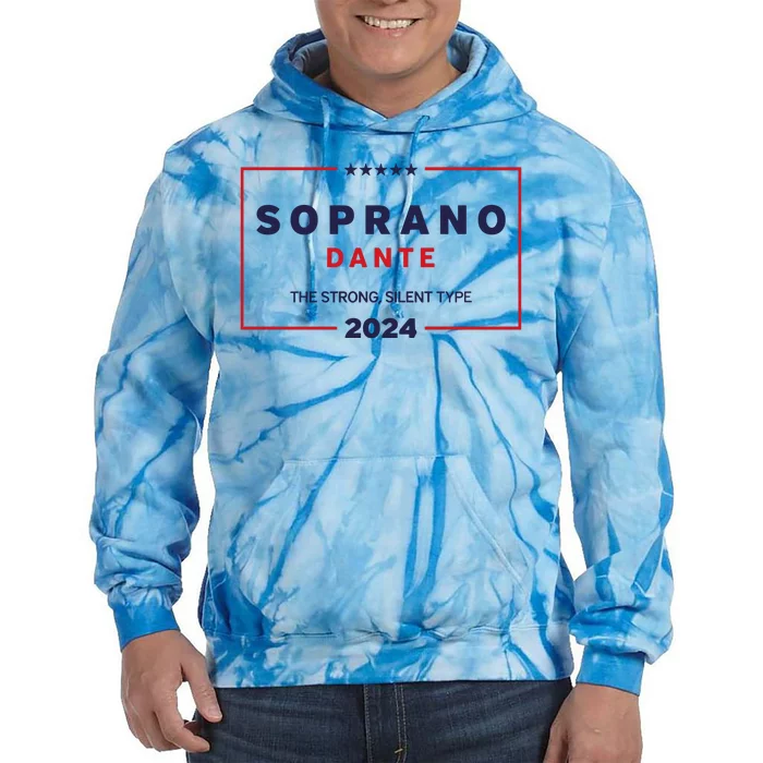 Kevin Finnerty Soprano Dante The Strong Silent Type 2024 Tie Dye Hoodie