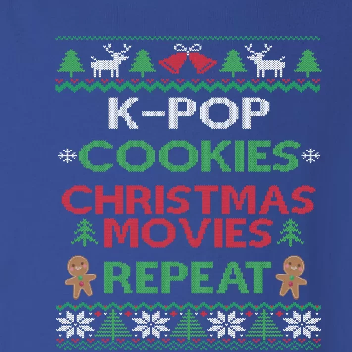 Kpop Fan South Korean Pop Music Lover Ugly Christmas Kpop Cool Gift Toddler Long Sleeve Shirt