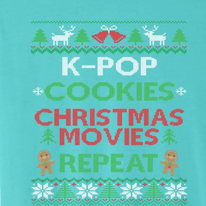 Kpop Fan South Korean Pop Music Lover Ugly Christmas Kpop Cool Gift ChromaSoft Performance T-Shirt