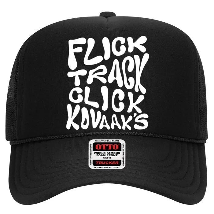 Kovaaks Flick Track Click KovaakS High Crown Mesh Trucker Hat