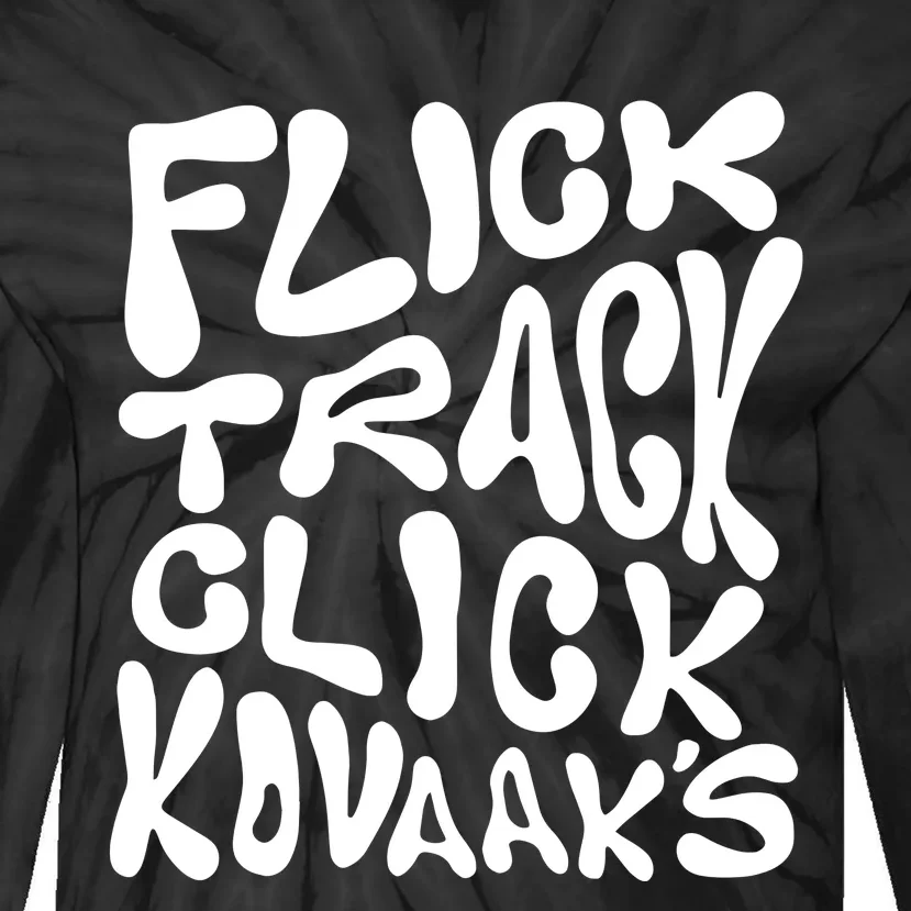 Kovaaks Flick Track Click KovaakS Tie-Dye Long Sleeve Shirt