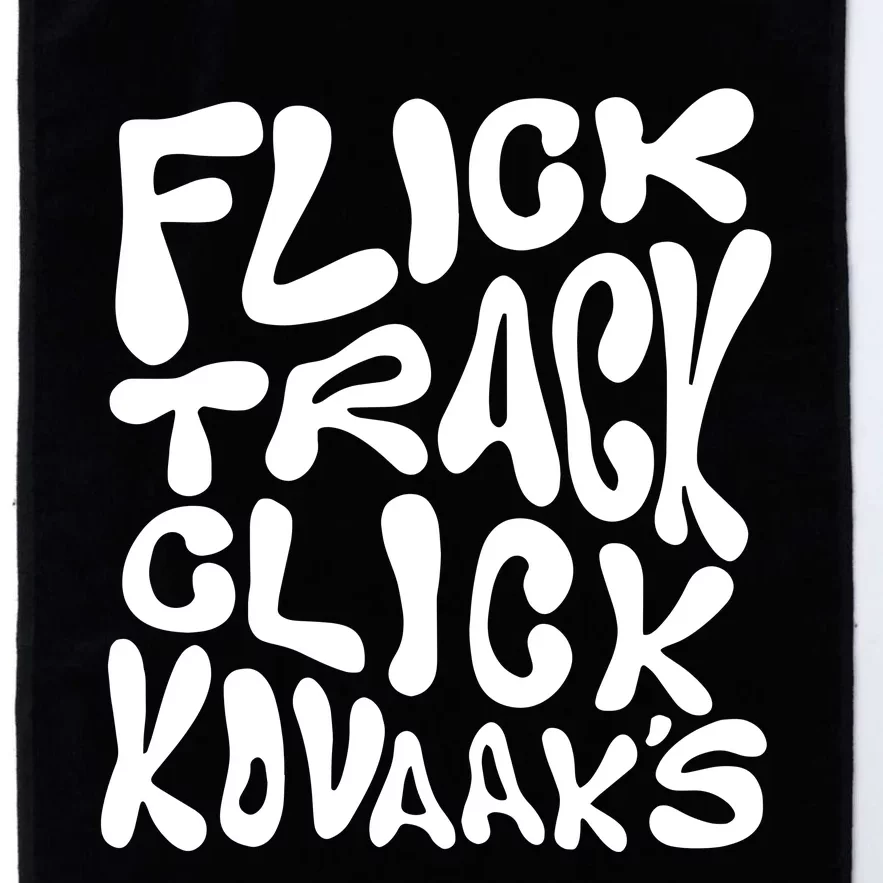 Kovaaks Flick Track Click KovaakS Platinum Collection Golf Towel