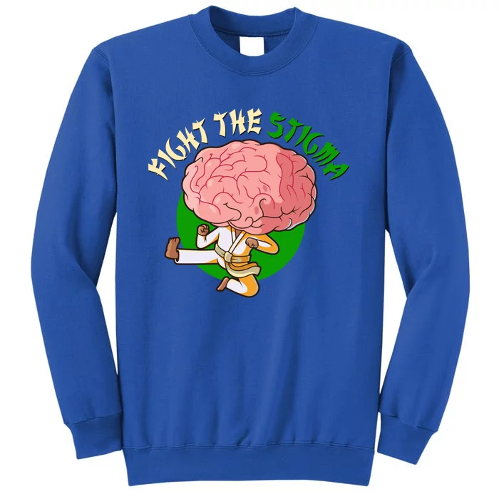 Karate Fight The Stigma Tal Health Awareness Gift Sweatshirt