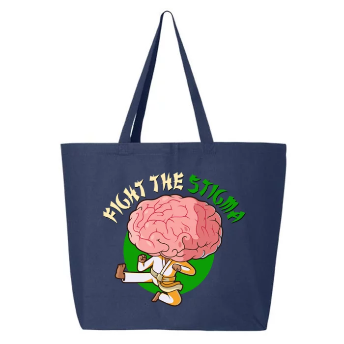 Karate Fight The Stigma Tal Health Awareness Gift 25L Jumbo Tote