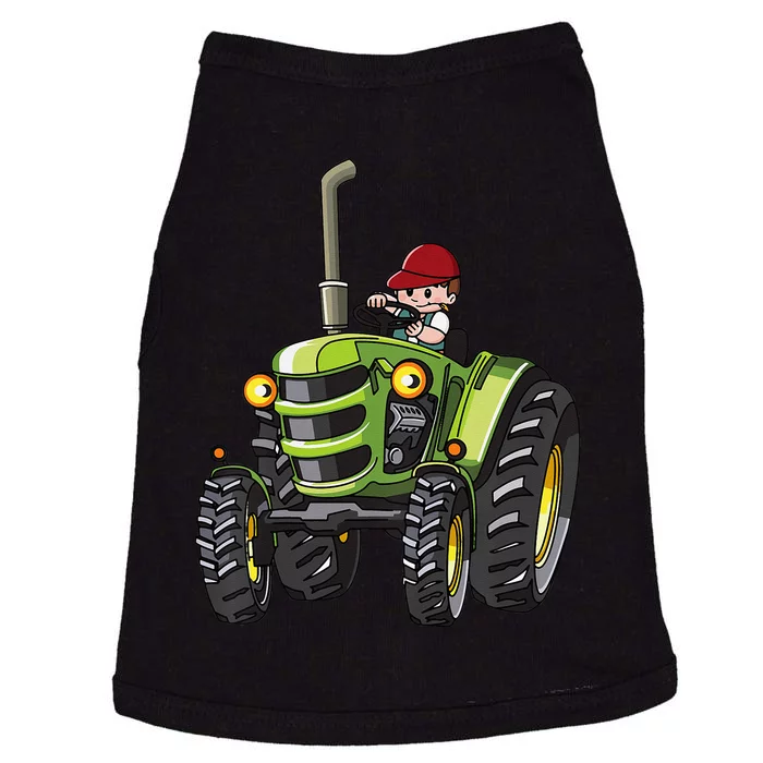 Kids Farm Tractor Boy Future Farmer Mini Tractor Lover Doggie Tank