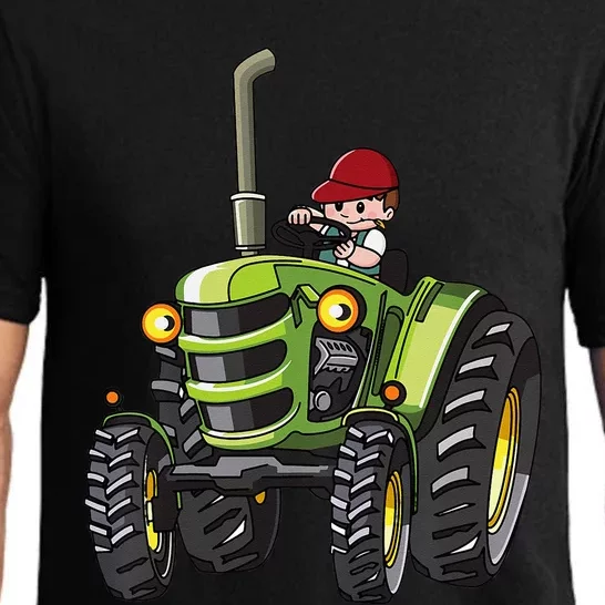 Kids Farm Tractor Boy Future Farmer Mini Tractor Lover Pajama Set