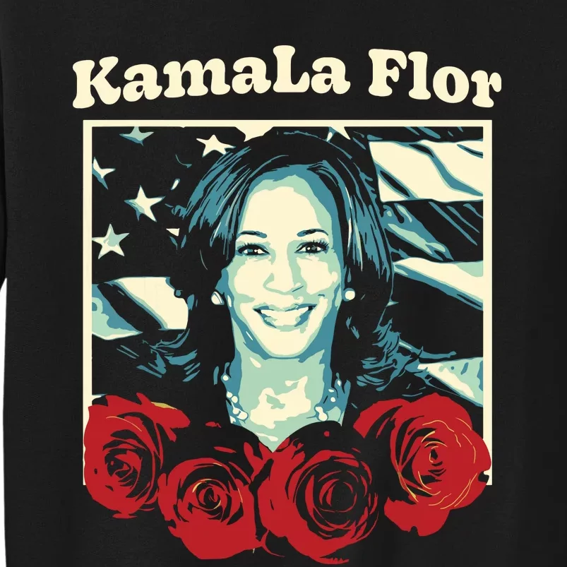 Kamala Flor Todos Con Kamala Harris Latinos For Kamala Sweatshirt