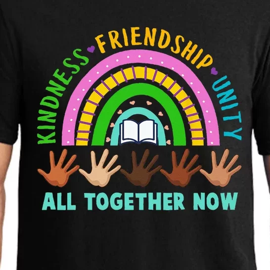 Kindness Friendship Unity All Together Now Summer Reading Pajama Set