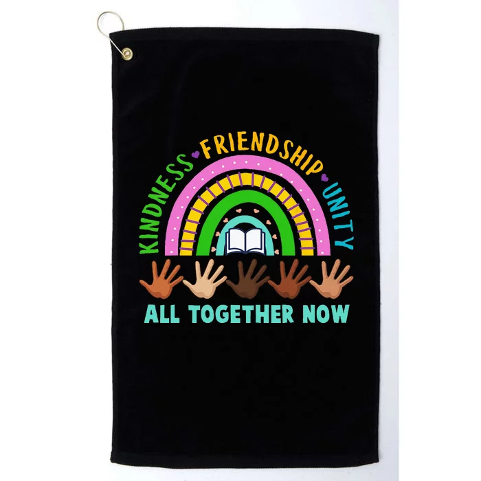 Kindness Friendship Unity All Together Now Summer Reading Platinum Collection Golf Towel