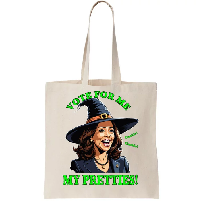 Kamalaharris Friendly Witch Vote Cackle Funny Election 2024 Tote Bag