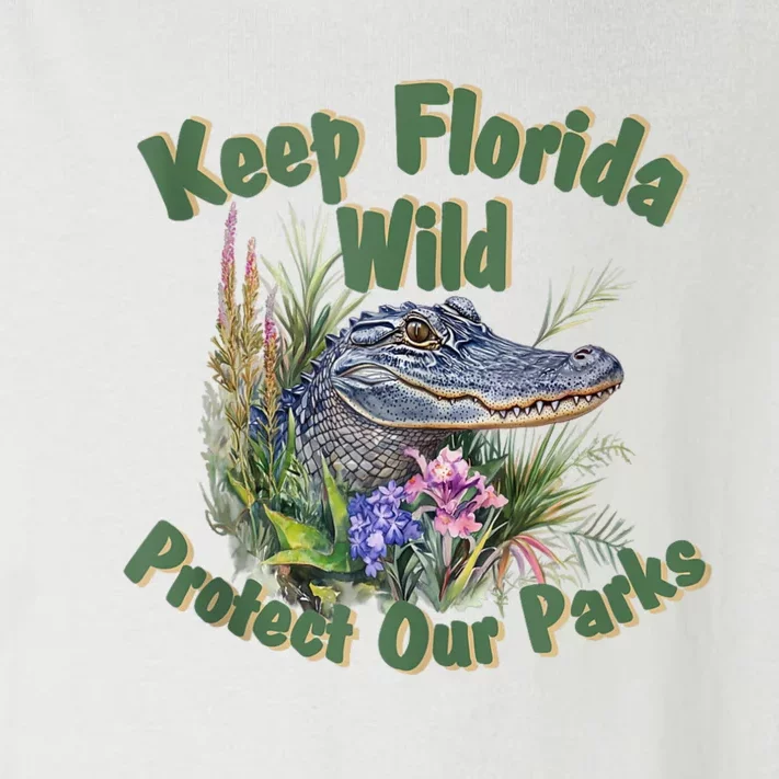 Keep Florida Wild Protect Florida Parks Toddler Long Sleeve Shirt