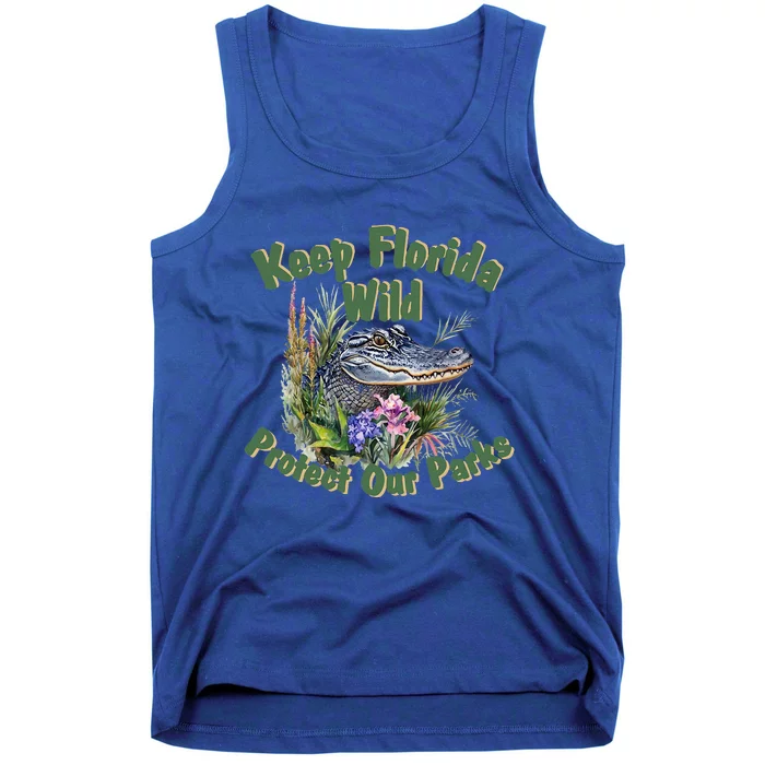 Keep Florida Wild Protect Florida Parks Tank Top