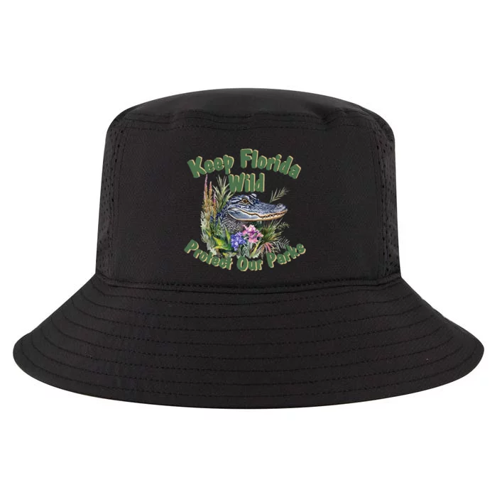 Keep Florida Wild Protect Florida Parks Cool Comfort Performance Bucket Hat