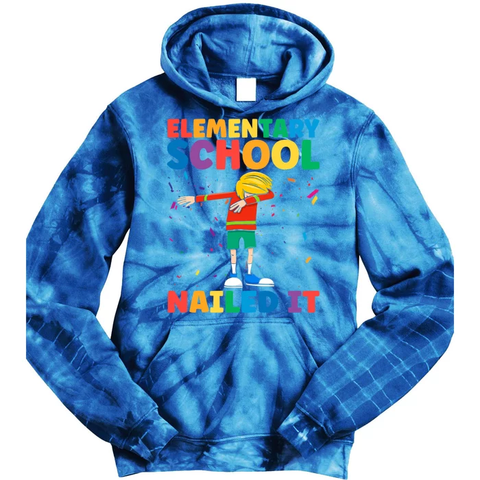 Kindergarten Graduate 1St Grade Meaningful Gift Tie Dye Hoodie