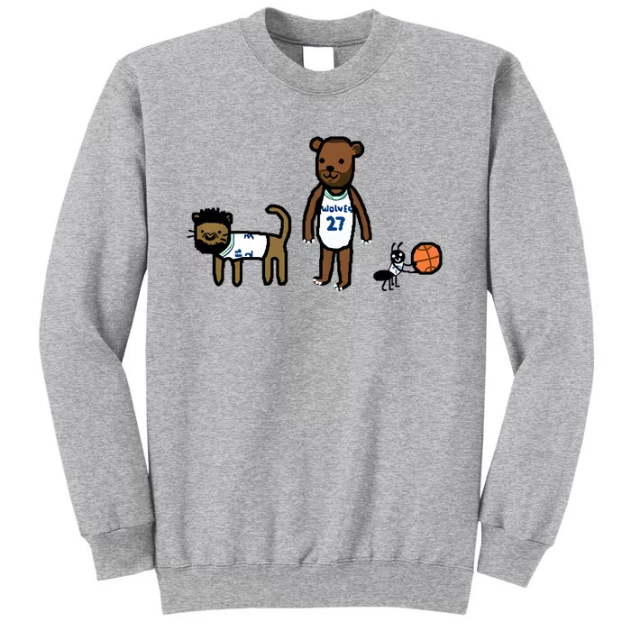 Kat Gobear Ant Wolves Big Three Limited Tall Sweatshirt