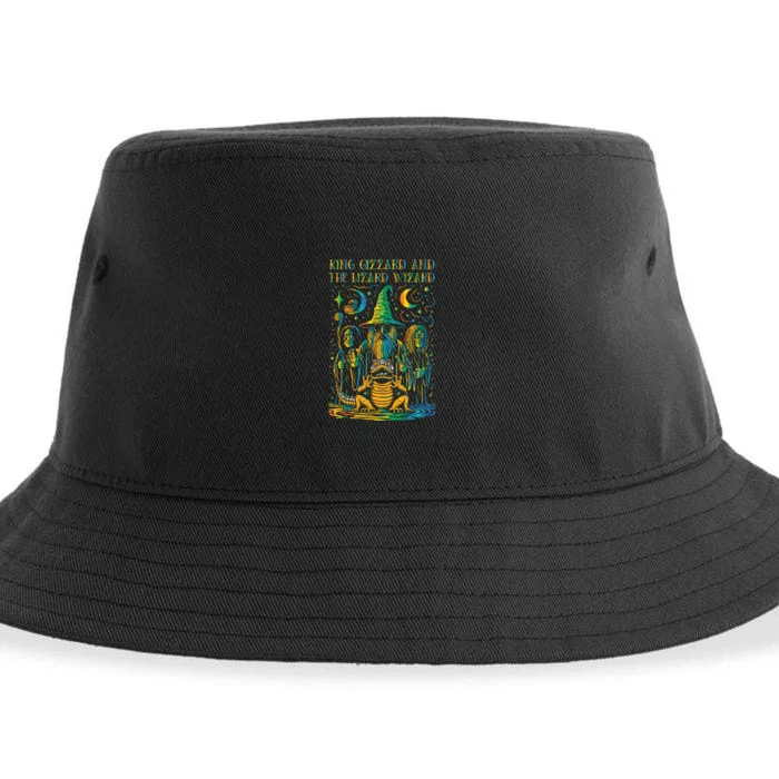 King Gizzard And The Lizard Wizard Original Fan Art Sustainable Bucket Hat