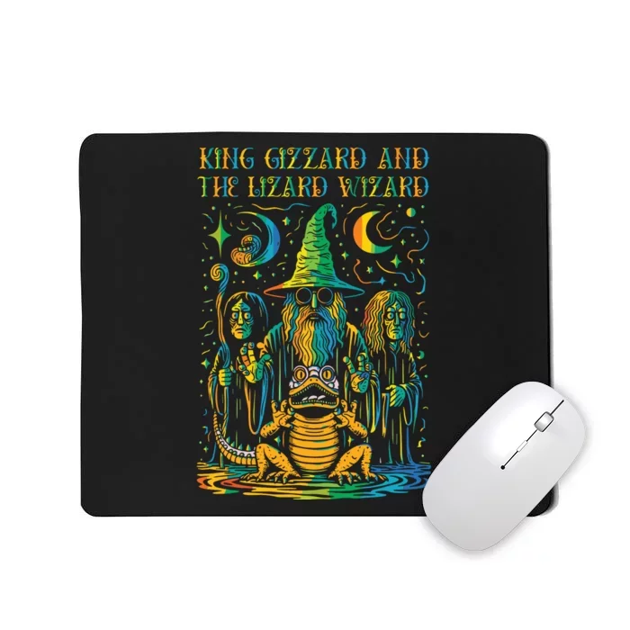 King Gizzard And The Lizard Wizard Original Fan Art Mousepad