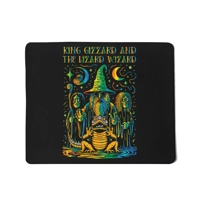 King Gizzard And The Lizard Wizard Original Fan Art Mousepad