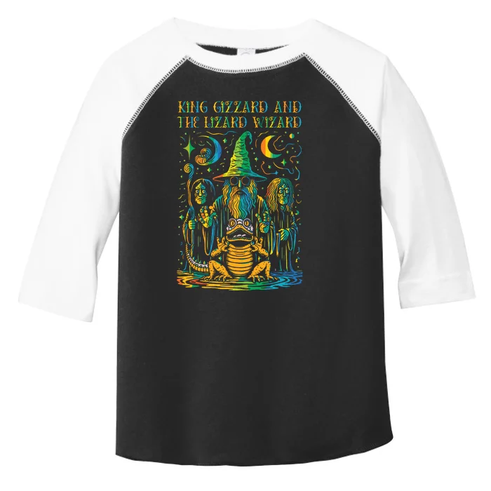 King Gizzard And The Lizard Wizard Original Fan Art Toddler Fine Jersey T-Shirt