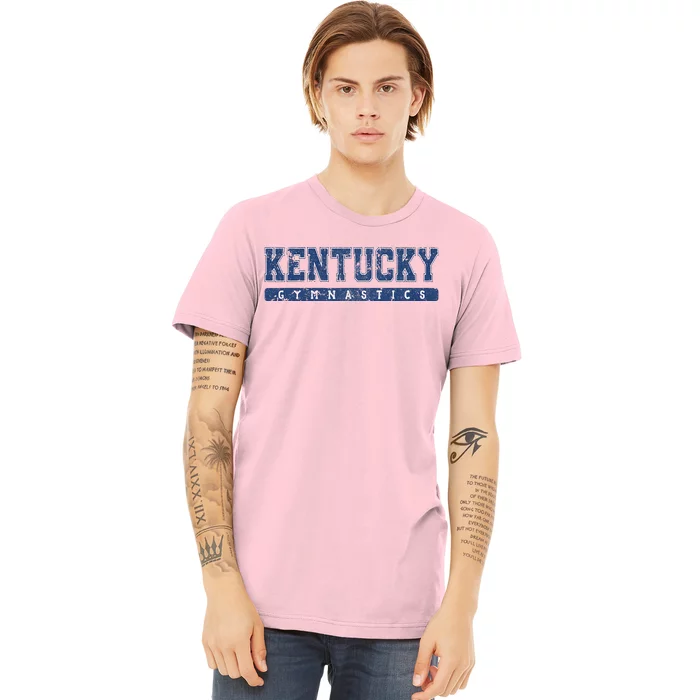 Kentucky Gymnastics Blue Premium T-Shirt