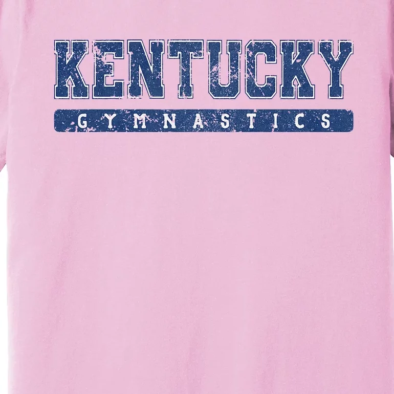 Kentucky Gymnastics Blue Premium T-Shirt