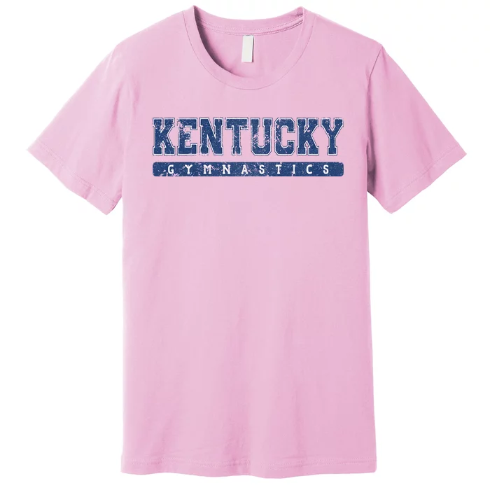 Kentucky Gymnastics Blue Premium T-Shirt