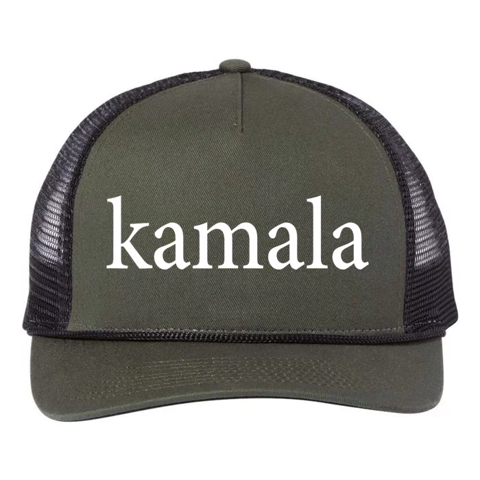 Kamala Green Brat 2024 Retro Rope Trucker Hat Cap