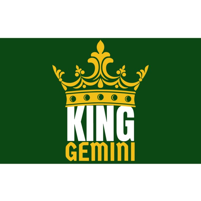 King Gemini Birthday Horoscope Zodiac Sign Astrology Bumper Sticker