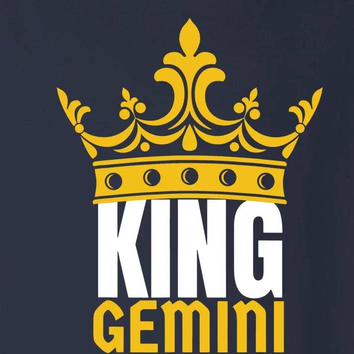 King Gemini Birthday Horoscope Zodiac Sign Astrology Toddler Long Sleeve Shirt