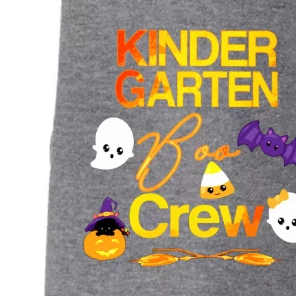 Kinder Garten Boo Crew Scare Kicked Event Trending Halloween Doggie 3-End Fleece Hoodie