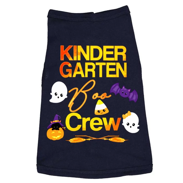 Kinder Garten Boo Crew Scare Kicked Event Trending Halloween Doggie Tank