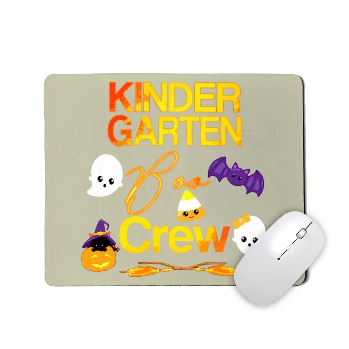 Kinder Garten Boo Crew Scare Kicked Event Trending Halloween Mousepad