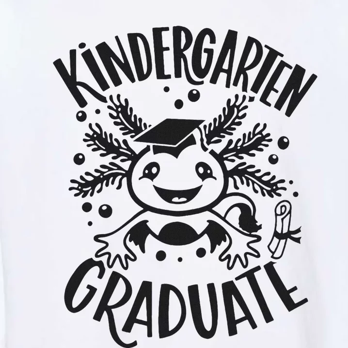 Kindergarten Graduate Cute Axolotl Design Garment-Dyed Sweatshirt