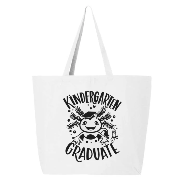 Kindergarten Graduate Cute Axolotl Design 25L Jumbo Tote